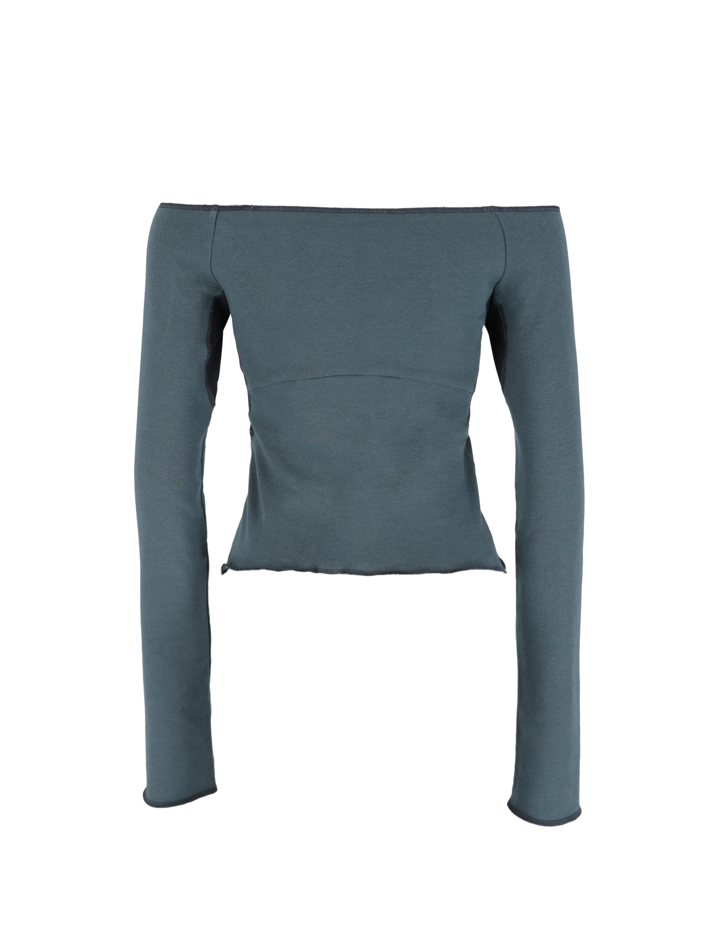 GUSSET OFF-SHOULDER TOP (MOSS)