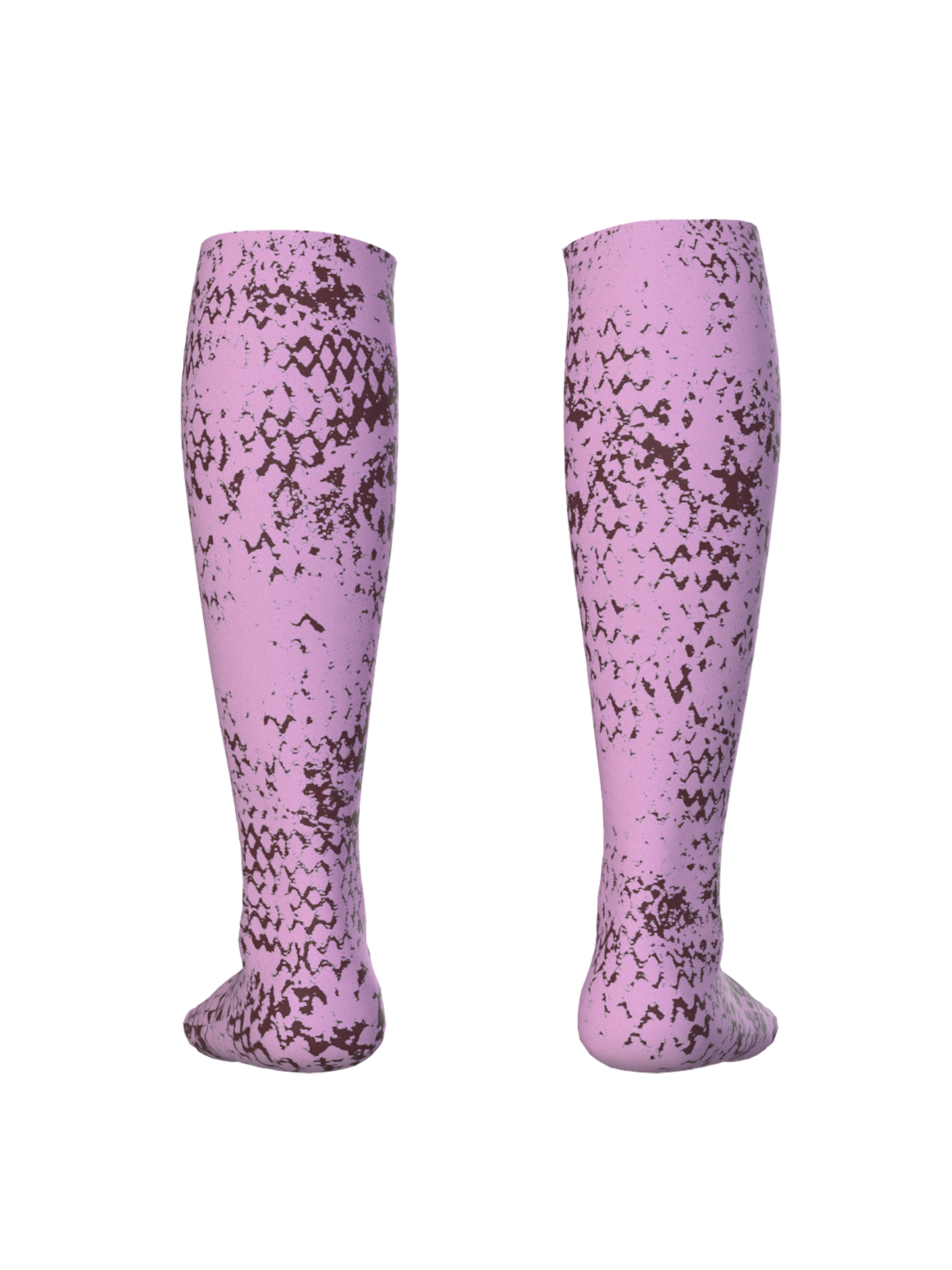 PINK PYTHON KNEE-HIGHS