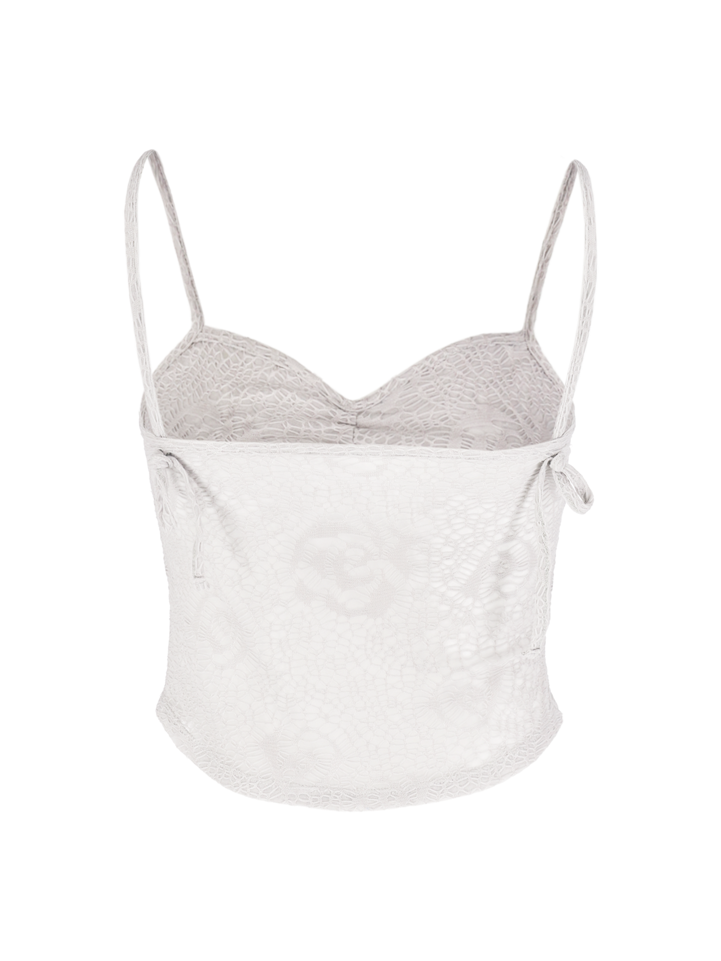 SWIRL STRING SLEEVELESS (IVORY)