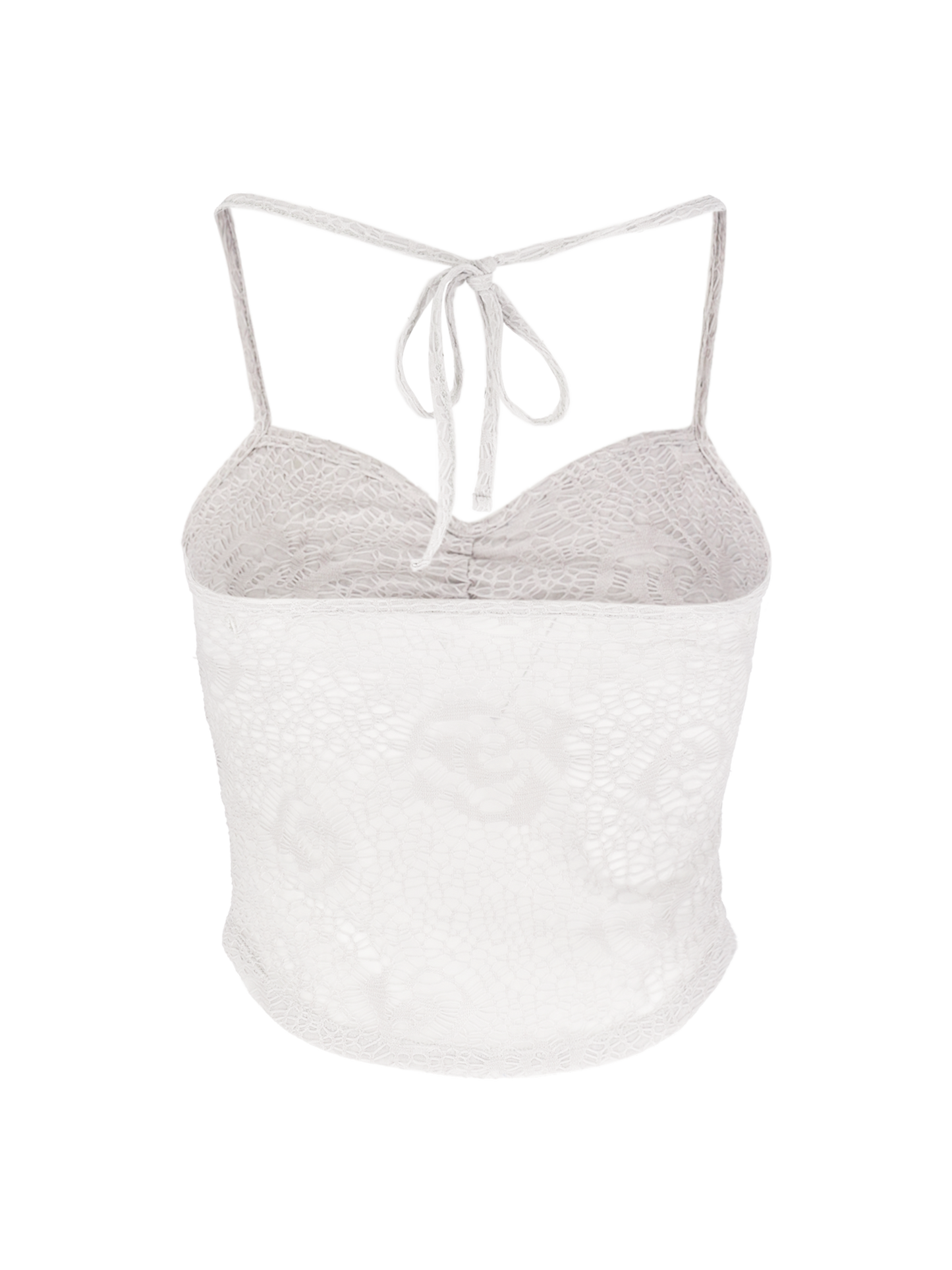 SWIRL STRING SLEEVELESS (IVORY)