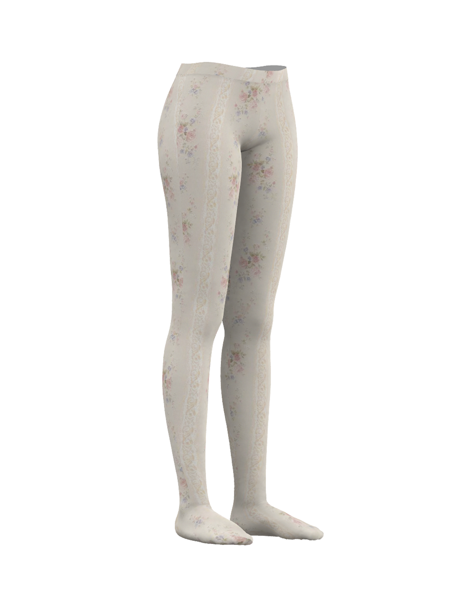 WALLPAPER TIGHTS 80D