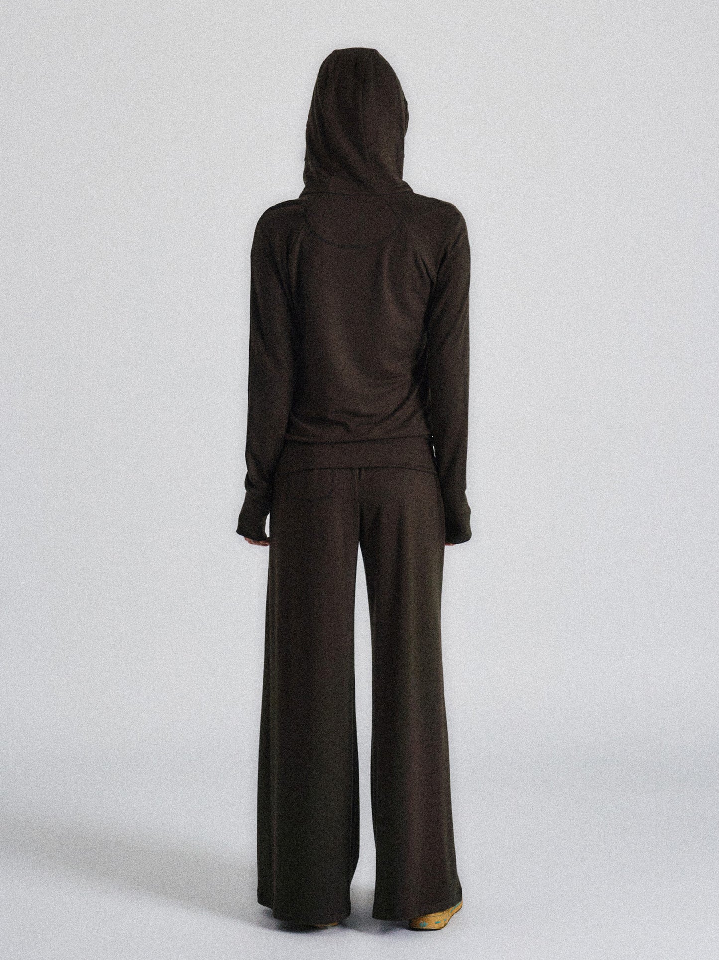 00 SHELL ZIP HOODIE (DARK MOSS)