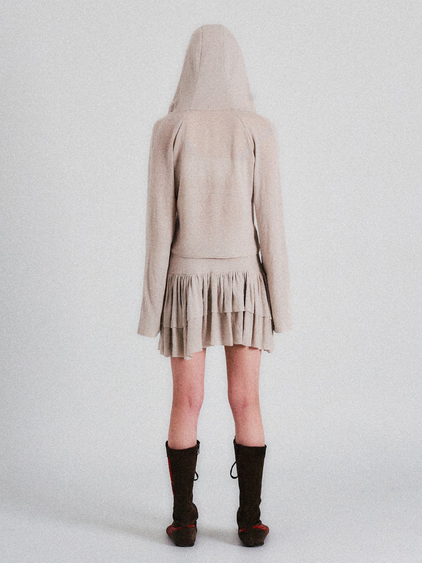 00 BOXER HOODIE (OATMEAL)