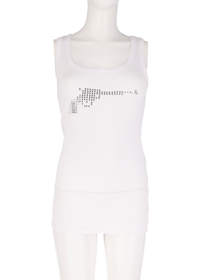 Gun Sleeveless (white)