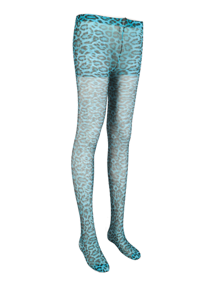 MINT LEOPARD TIGHTS