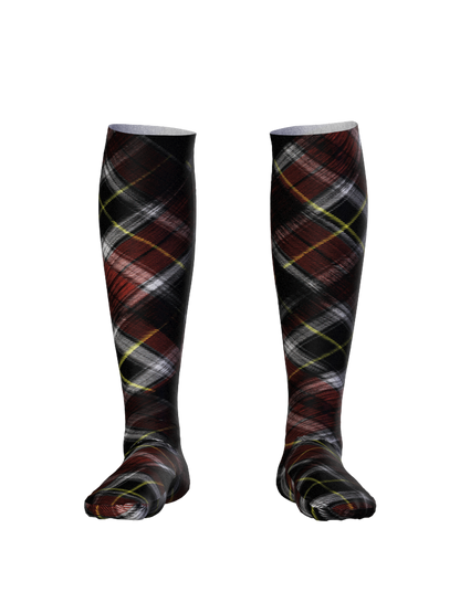 PLAID KNEE-HIGHS