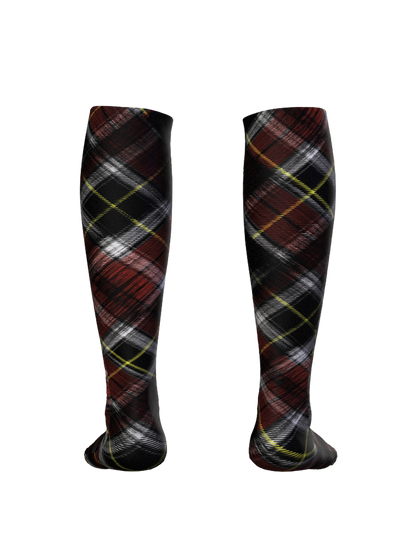 PLAID KNEE-HIGHS