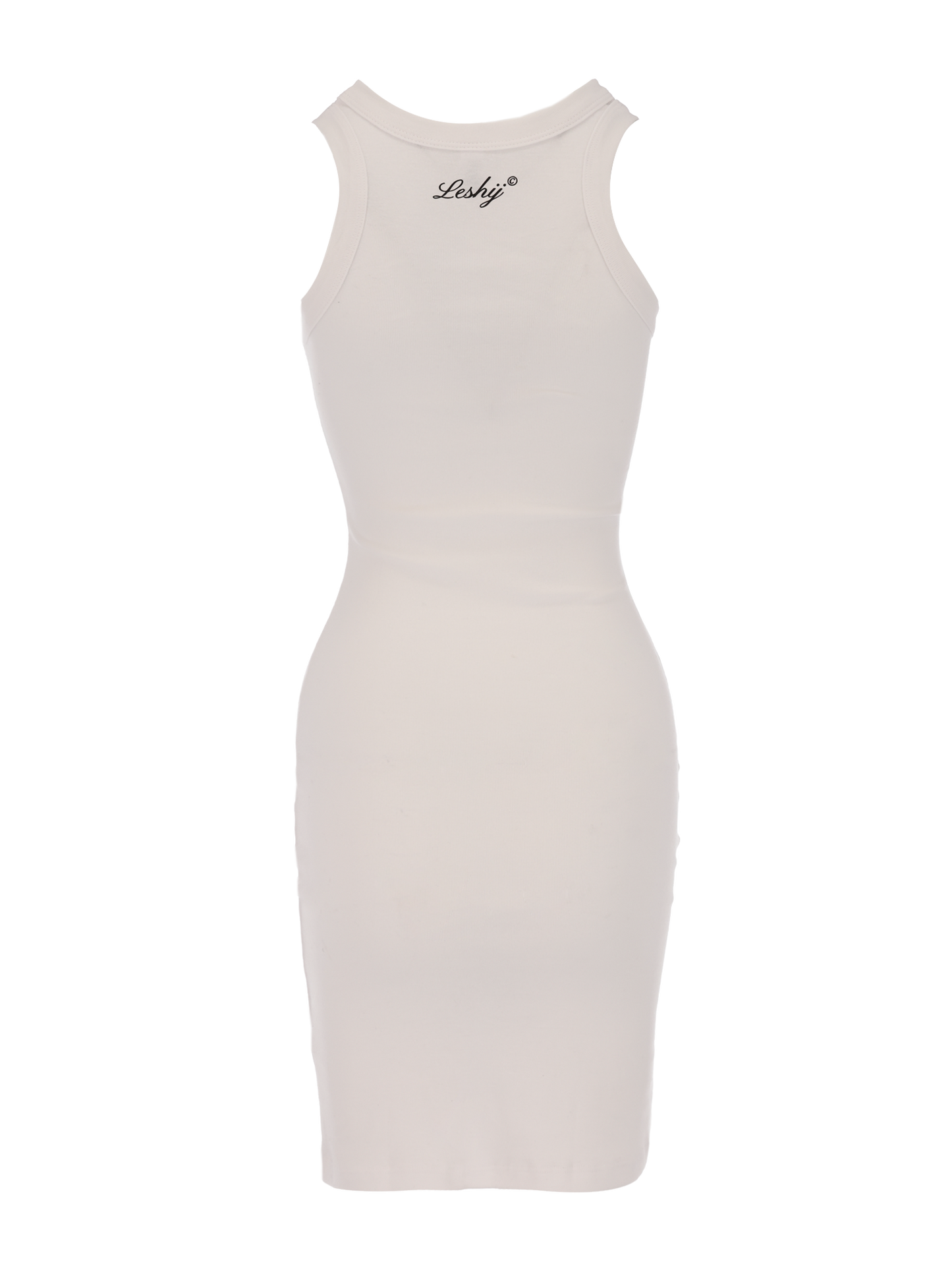 Acrostic Dress (White)
